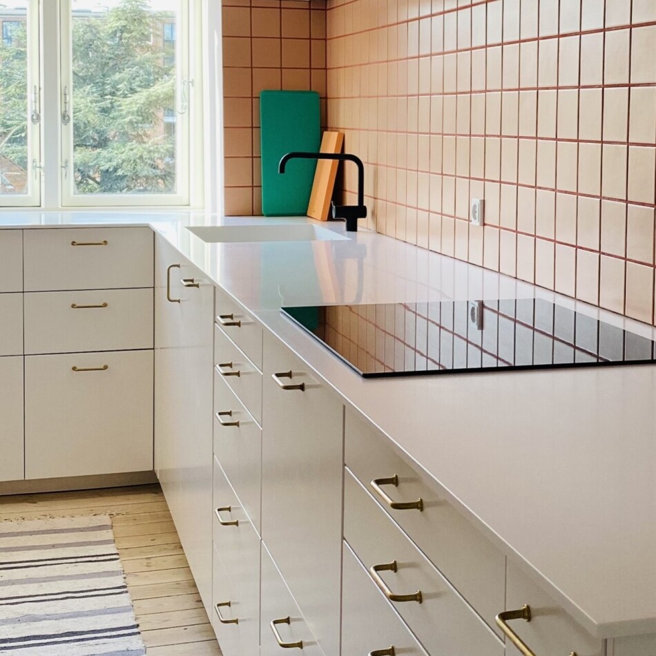 hvid corian bordplade